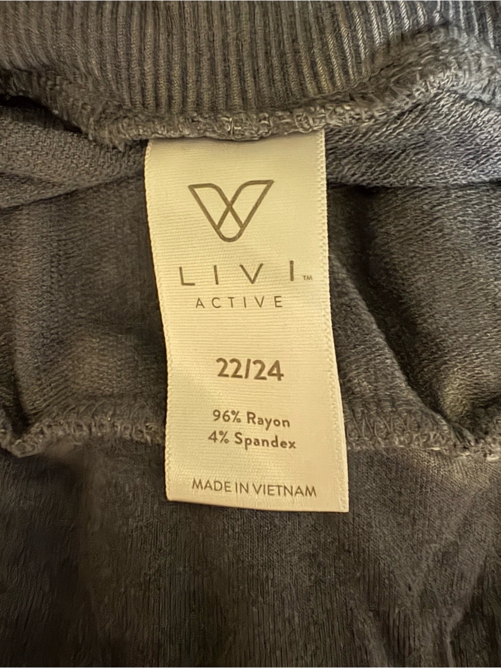 Lane Bryant LIVI Active Joggers Gray Size 3X 22/24 - Picture 3 of 3